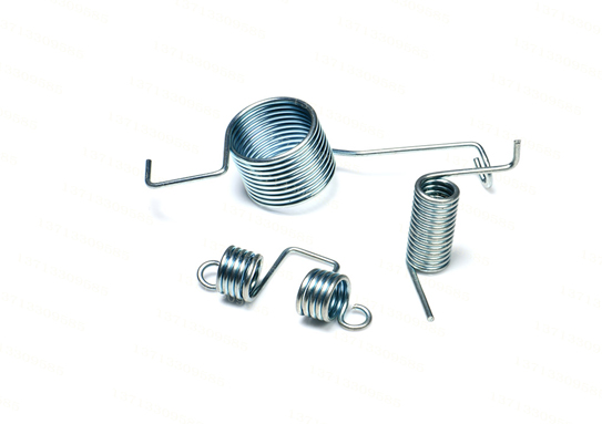 平列雙扭彈簧,平行排列的雙扭曲線形彈簧產(chǎn)品，平列雙扭彈簧制造服務(wù)